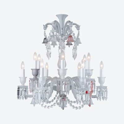 Zénith Flou, Je te Vois Flou Chandelier (12L)