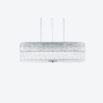 Tuile de Cristal Piccadilly Chandelier Rectangular